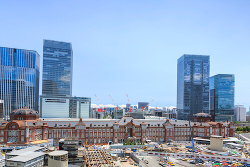 東京メトロ丸ノ内線東京駅周辺の画像